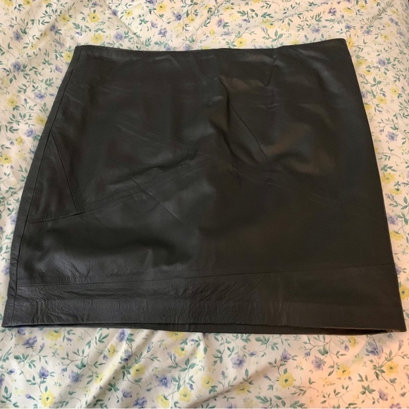 BLANK NYC LEATHER SKIRT, Authentic & Classy, PERFECT Condition, Black, Sze 30 - Picture 2 of 11